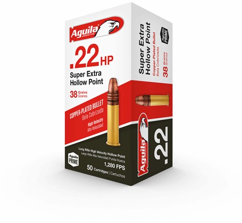 Aguila .22 lr Super Extra HV HP 