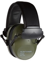 NUMaxes electronische gehoorkappen groen CAS1034
