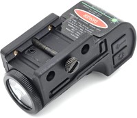 Pistool lamp en laser combinatie. 