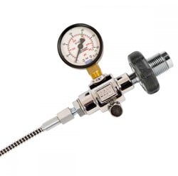 Vulset voor DIN aansluiting met manometer