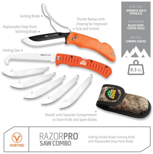 Outdoor EDge Razor Pro set met zaag